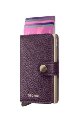 Miniwallet Secrid Pebble MPe-Grape