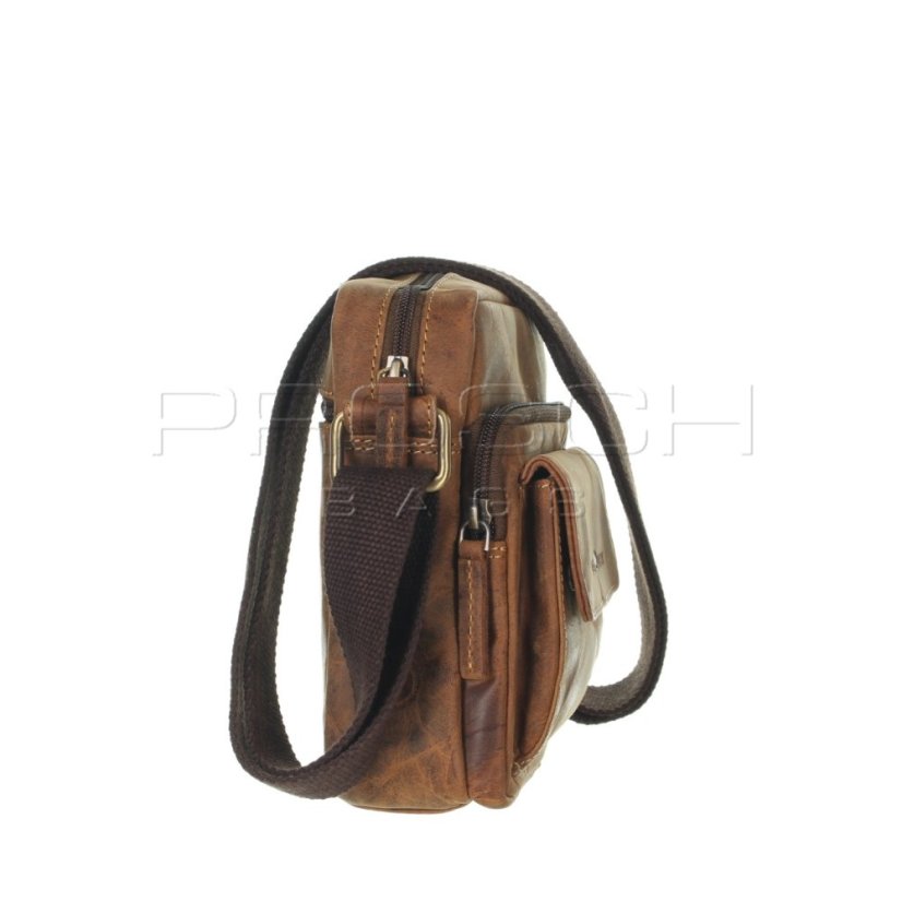 Pánská kožená crossbody taška Greenburry 1542-25