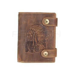 Kožená peněženka s řetězem Greenburry 1796A-RI-25