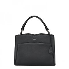 Kožená kabelka na notebook SOCHA Shoulder Black 14
