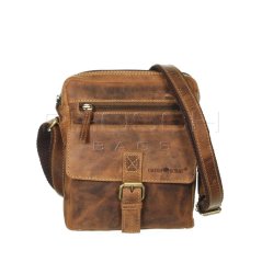 Kožená taška Greenburry 1663-25 hnědá