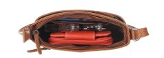 Kožená crossbody kabelka Greenburry Fio. 2204-24