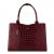 Kabelka na notebook Socha Croco-Burgundy 15,6"