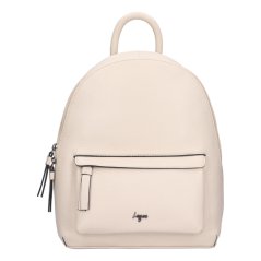 Městský kožený batůžek Lagen LG-187 béžový