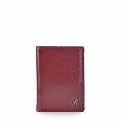 Kožená dokladovka Cosset 4424 Komodo bordová