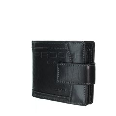 Pánská kožená peněženka LAGEN  V-06/T černá