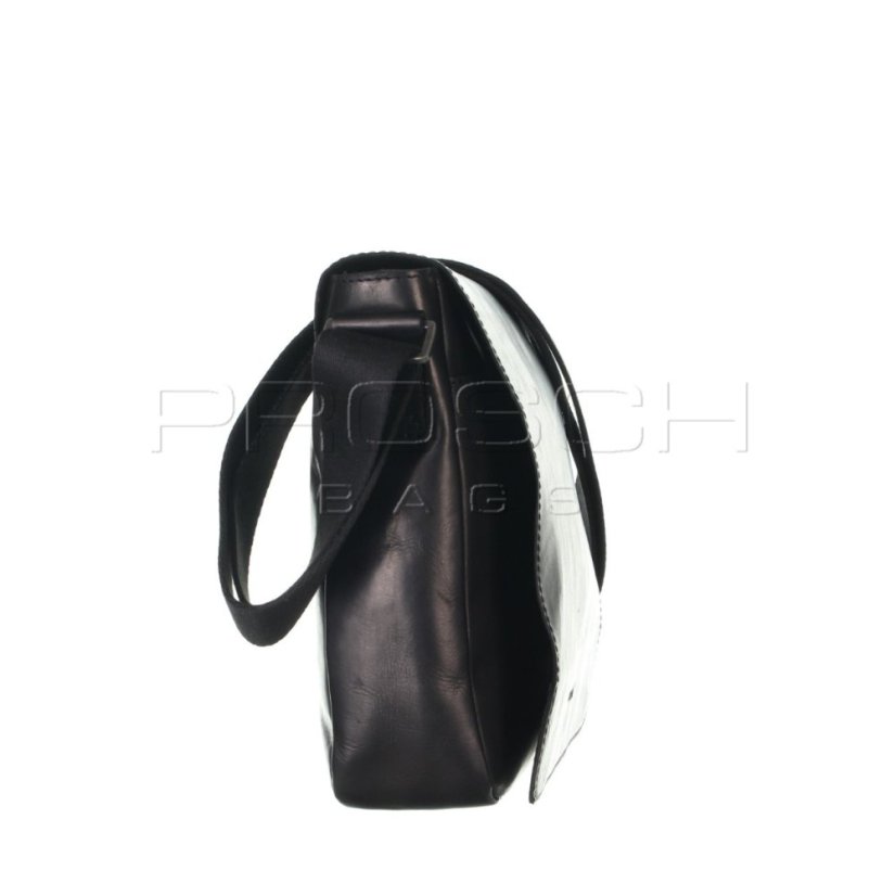 Kožená taška Greenburry 1107-20 Black