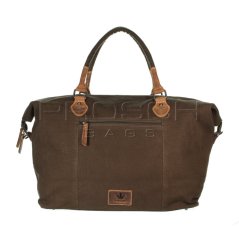 Vintage konopná cestovní taška 5920-30 zelená