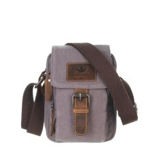 Konopná/kožená taška Greenburry 5924-29 šedá