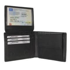 Kožená peněženka Greenburry 1705-RFID-20 černá