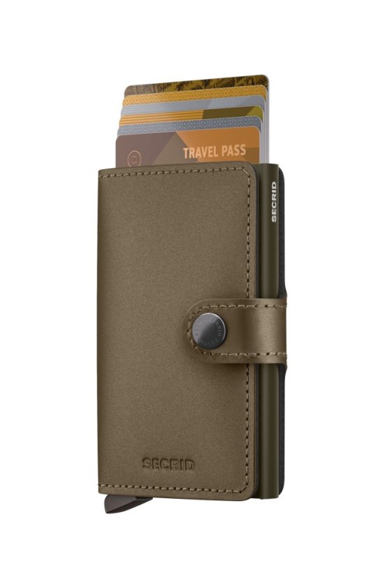 Miniwallet Secrid Matte Satin Bronze