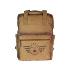 Plátěný batoh na notebook Greenburry 5911-24 camel