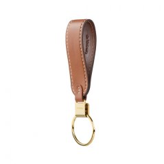 Kožená klíčenka Orbitkey Loop Keychain Caramel