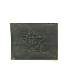 Kožená peněženka Greenburry 1705-Stag-30 olivová