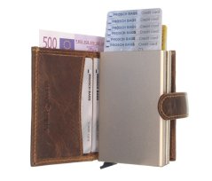 Kožená peněženka na karty Greenburry 1686-DMZ-25