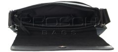 Kožená crossbody taška s klopnou Greenburry 1102