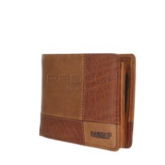 Pánská kožená peněženka LAGEN  2108/V hnědá