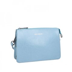 Kožená kabelka Noelia Bolger NB 0046 SM sv. modrá