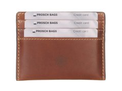 Pouzdro na karty Jekyll & Hide Texas 3628 hnědá