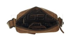 Kožená taška Greenburry 1832 M-25 hnědá