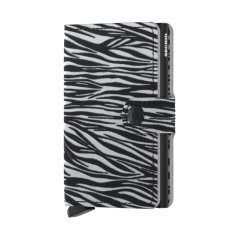 Miniwallet Secrid Zebra Light Grey