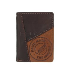 Pánská kožená peněženka LAGEN 51145 hnědá