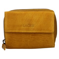 Dámská kožená peněženka LAGEN HB-10/18 Yellow