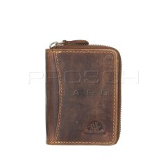 Kožená peněženka Greenburry 1667-25 hnědá