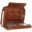 Dámská kožená peněženka RFID 1086-24 Teak Brown