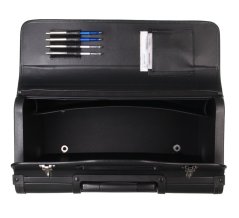 Pilotní kufr Trolley D&N  2879-01 BLACK