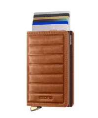 Premium Slimwallet Secrid Emboss Lines Cognac