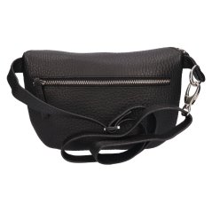 Dámská kožená ledvinka Lagen WB-03 černá