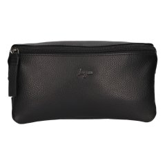 Dámská kožená ledvinka Lagen LG-028 černá