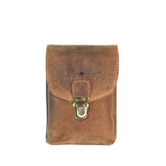 Kožená kapsa na opasek Greenburry 1754 H-25 hnědá