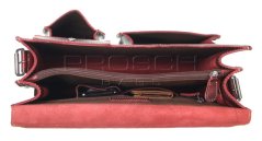 Kožená taška Greenburry BUFFALO 1128/NB-26 červená