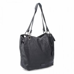 Kožená shopperka Noelia Bolger NB2011 černá