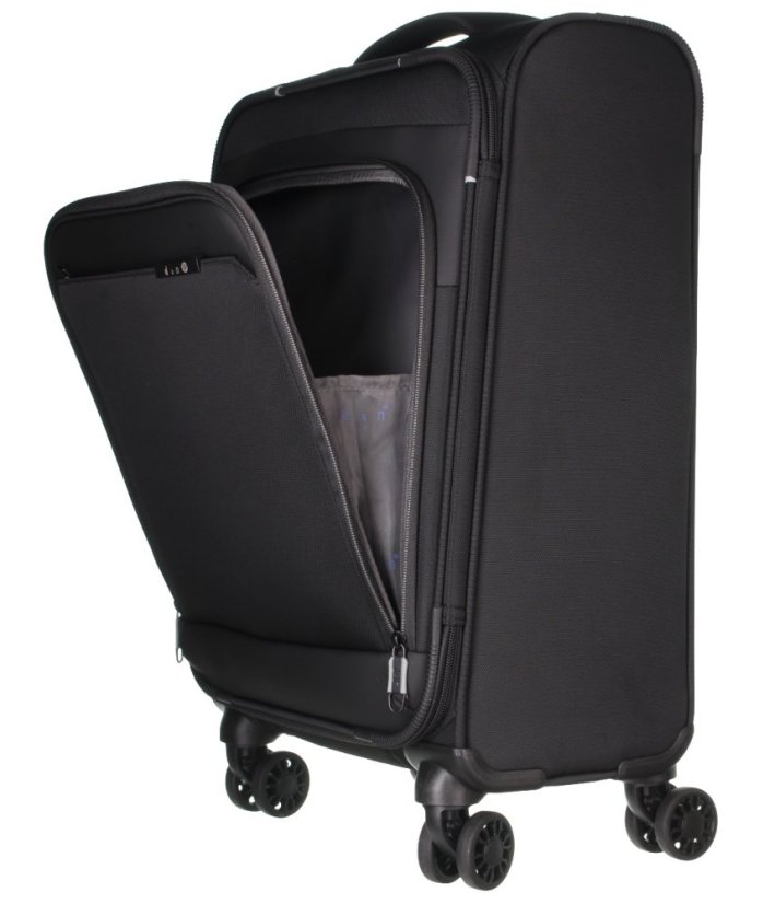 Kabinový cestovní kufr D&N 9554-01 Black