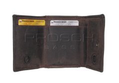 Kožená peněženka Greenburry Revival 1939-22 hnědá