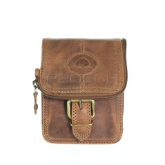 Kožená kapsa na opasek Greenburry 326-25 hnědá