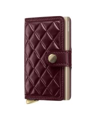 Miniwallet Secrid Emboss Diamond MEd-Bordeaux+
