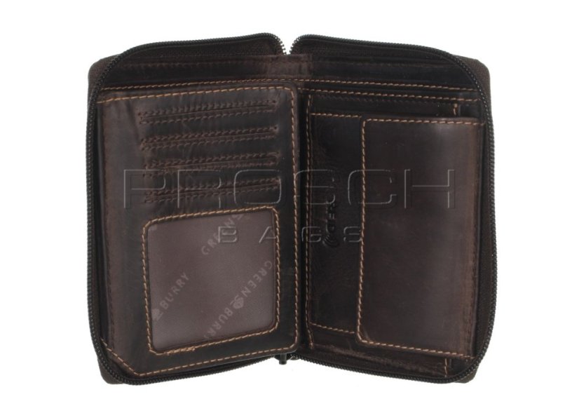 Dámská kožená peněženka RFID 1086-22 Peanut Brown