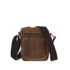 Pánská kožená taška XS Greenburry 1557-25 hnědá