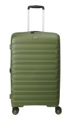 Střední cestovní kufr D&N 4760-05 Olive Green
