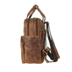 Kožený batoh na notebook Greenburry 1567A-25