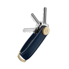Kožená klíčenka Orbitkey 2.0 Saffiano Oxford Navy