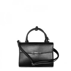 Kabelka na notebook SOCHA Tiny Tip Croco Black 10"