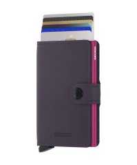 Miniwallet Secrid Matte Dark Purple-Fuchsia