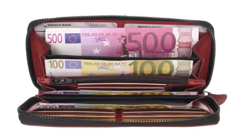 Dámská kožená peněženka na zip Greenburry 2150-26