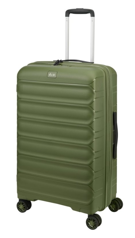 Střední cestovní kufr D&N 4760-05 Olive Green