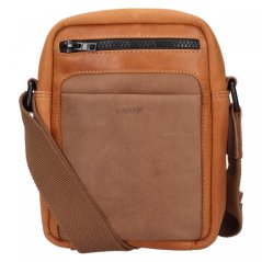 Pánská crossbody taška Lagen BLC-23-2668 tan